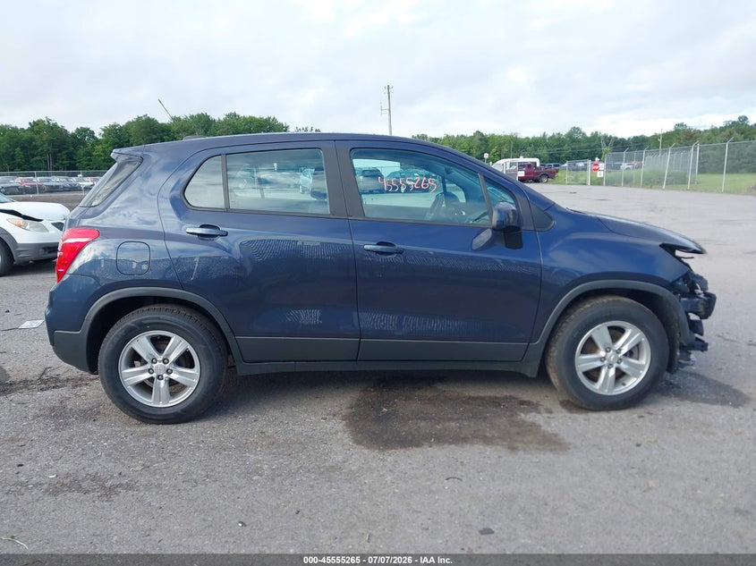 2019 Chevrolet Trax Ls VIN: 3GNCJKSBXKL295481 Lot: 45555265