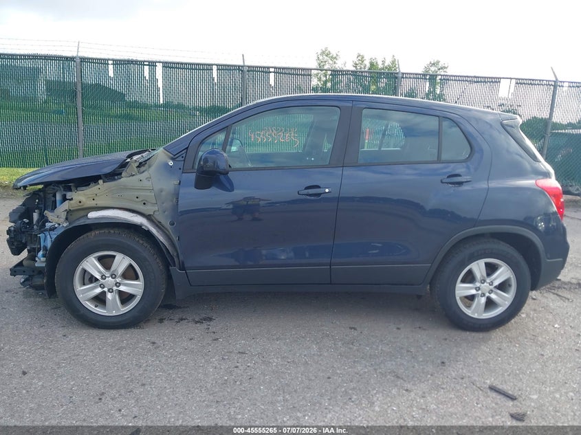 2019 Chevrolet Trax Ls VIN: 3GNCJKSBXKL295481 Lot: 45555265