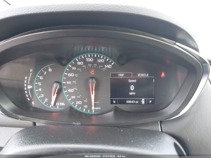 2019 Chevrolet Trax Ls VIN: 3GNCJKSBXKL295481 Lot: 45555265