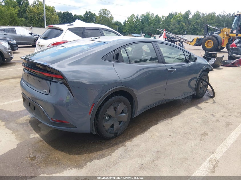 2025 TOYOTA PRIUS auction photo 4