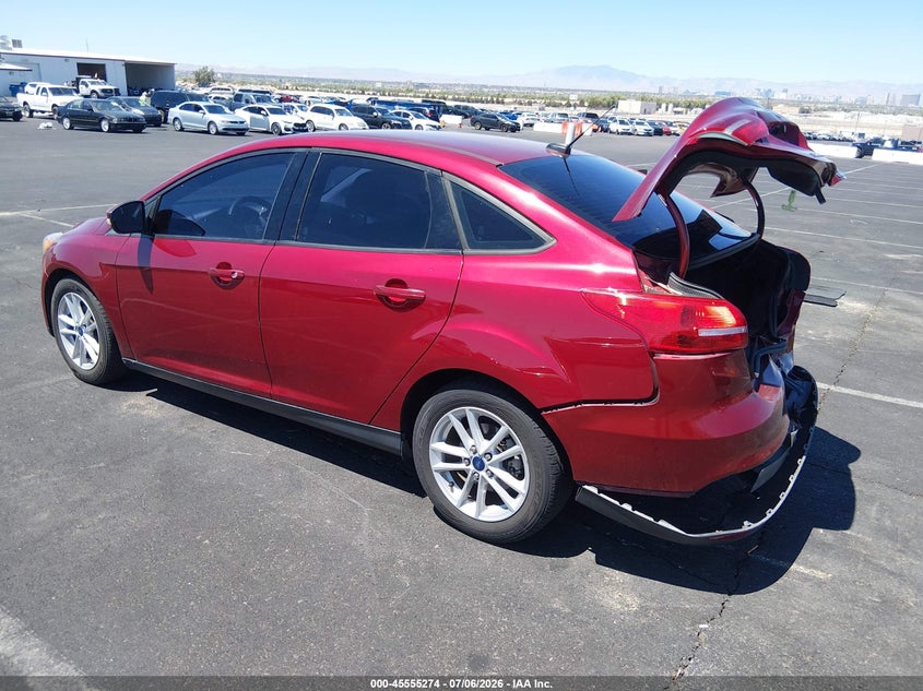 Vin: 1fadp3fe2hl303959, lot: 46053585, ford focus se 20173
