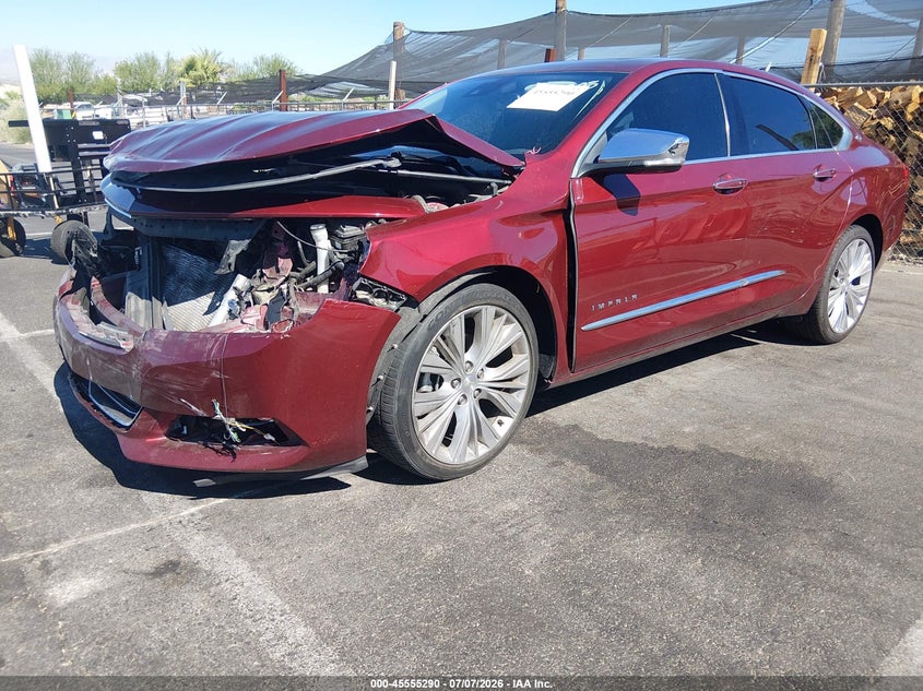 2016 CHEVROLET IMPALA SEDAN 3.6L V-6 DI, DOHC, VVT, 305HP