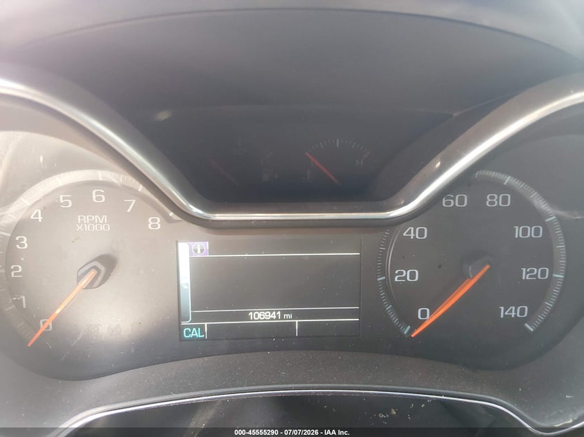 2016 CHEVROLET IMPALA SEDAN 3.6L V-6 DI, DOHC, VVT, 305HP