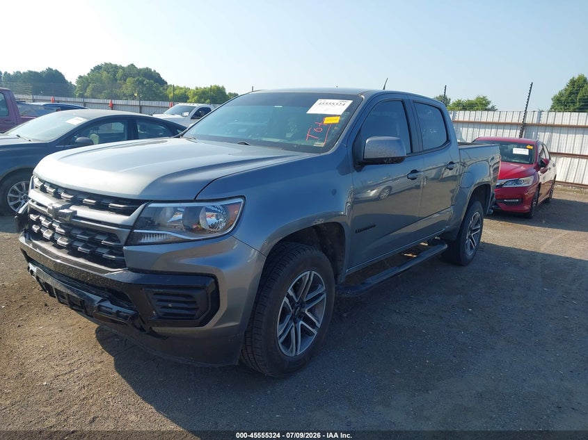 2021 CHEVROLET COLORADO auction photo 2