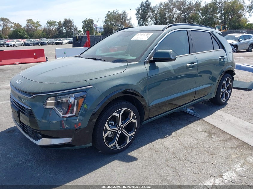 Vin: kndcr3le3r5176634, lot: 46053636, kia niro ex touring 20242