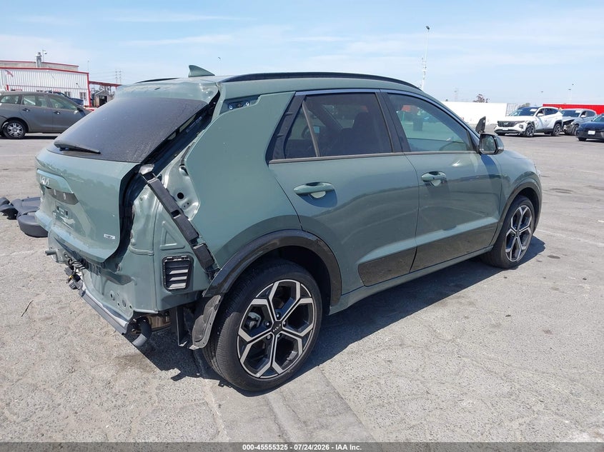 Vin: kndcr3le3r5176634, lot: 46053636, kia niro ex touring 20244