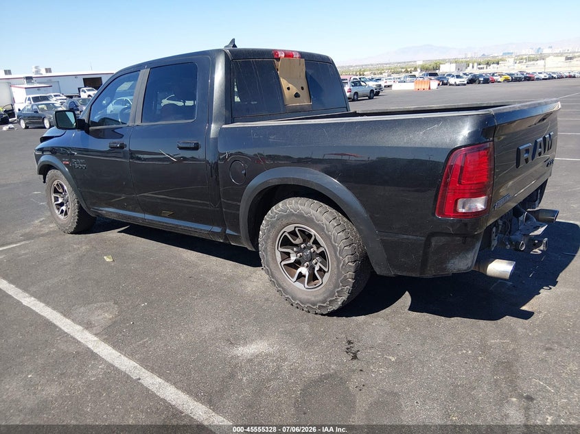 Vin: 1c6rr7yt9hs650490, lot: 46053639, ram 1500 rebel  4x4 5'7 box 20173