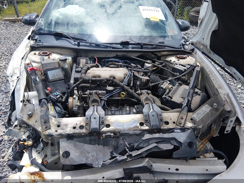 2004 Chevrolet Monte Carlo Ls VIN: 2G1WW12E649210503 Lot: 45555332
