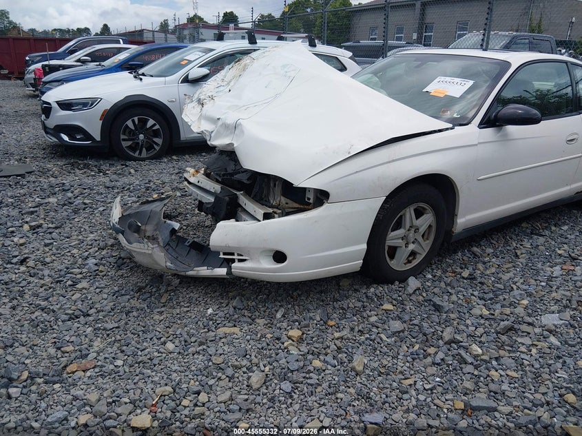 2004 Chevrolet Monte Carlo Ls VIN: 2G1WW12E649210503 Lot: 45555332