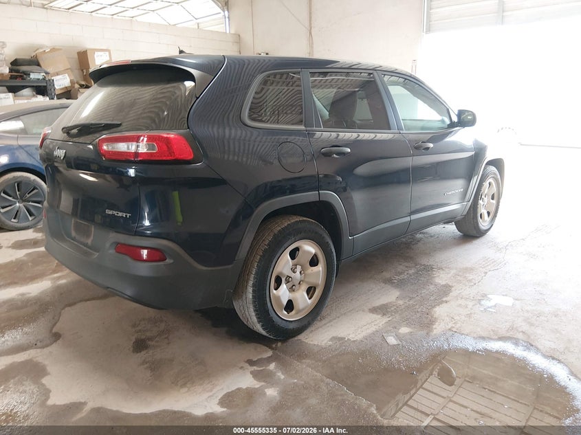 2016 JEEP CHEROKEE auction photo 4