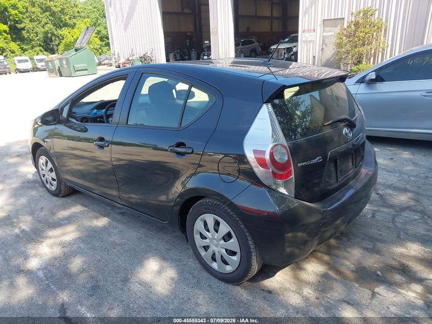 2014 TOYOTA PRIUS C auction photo 3