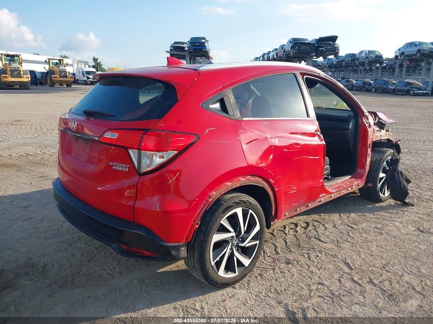 2020 HONDA HR-V auction photo 4