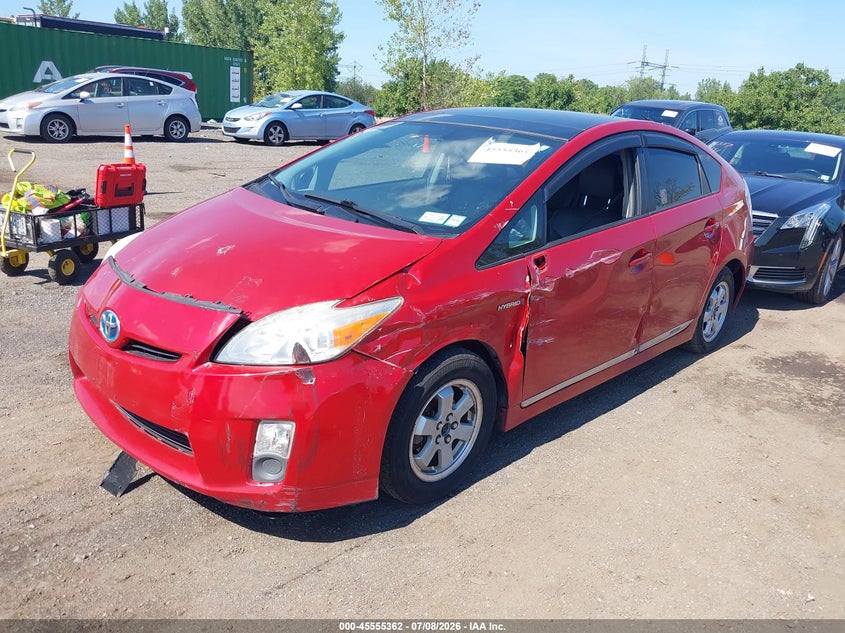 2010 Toyota Prius, Оба бока, IAAI, VIN JTDKN3DU2A0169107 — фото 2