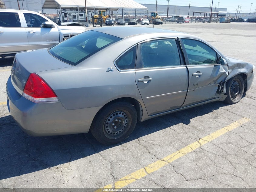 2006 CHEVROLET IMPALA VIN 2G1WB55K669183245 nuotrauka 4