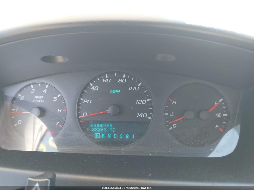2006 CHEVROLET IMPALA VIN 2G1WB55K669183245 nuotrauka 7