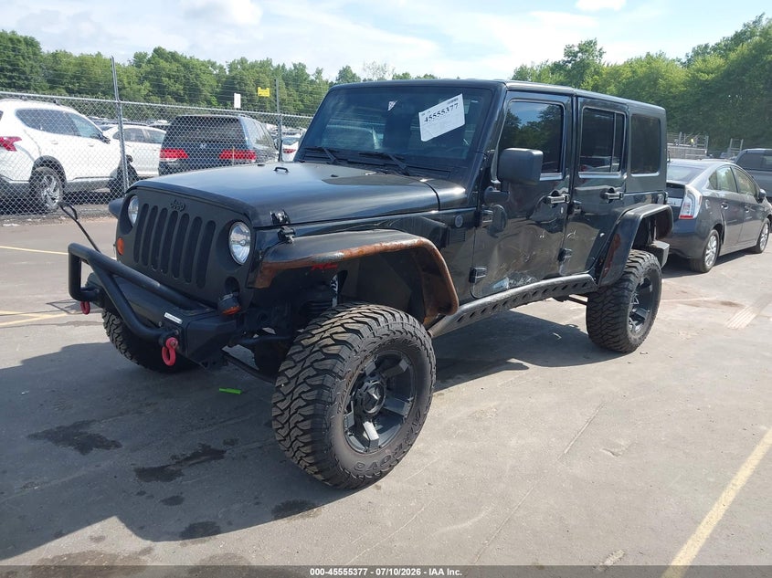 2010 Jeep Wrangler, Лівий бік, IAAI, VIN 1J4BA3H15AL219700 — фото 2