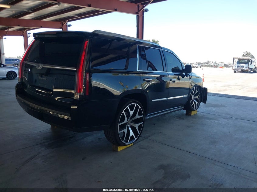 Vin: 1gys4dkj2hr299390, lot: 46053697, cadillac escalade platinum 20174