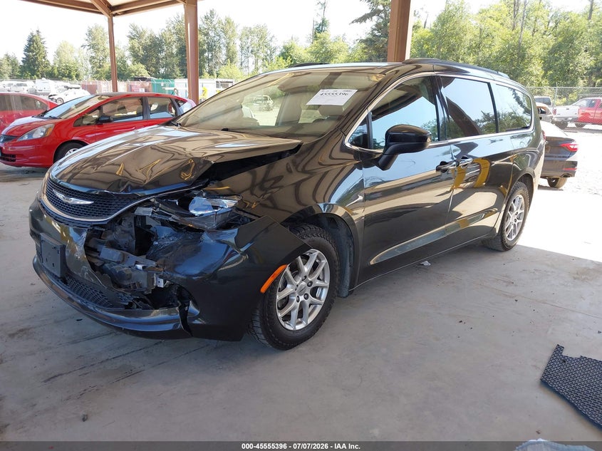 Vin: 2c4rc1dg2mr505576, lot: 46053707, chrysler voyager lxi 20212