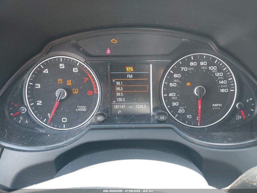 2014 Audi Q5 2.0T Premium VIN: WA1LFAFP9EA097829 Lot: 45555398
