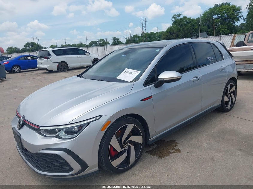 Vin: wvw387cd5nw121172, lot: 46053711, volkswagen golf gti 2.0t se 20222