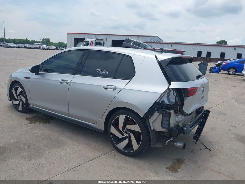 Vin: wvw387cd5nw121172, lot: 46053711, volkswagen golf gti 2.0t se 20223