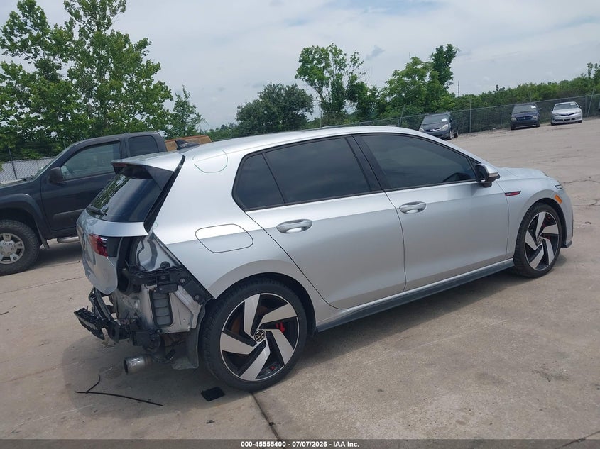 Vin: wvw387cd5nw121172, lot: 46053711, volkswagen golf gti 2.0t se 20224