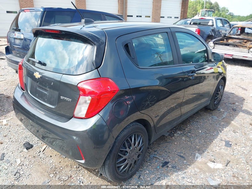 Vin: kl8cb6sa8hc827800, lot: 46053712, chevrolet spark ls cvt 20174
