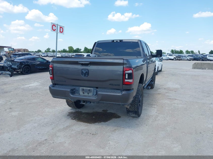 Vin: 3c6ur5dj4rg118673, lot: 46053714, ram 2500 big horn  4x4 6'4 box 20244