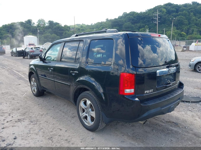 2012 HONDA PILOT auction photo 3