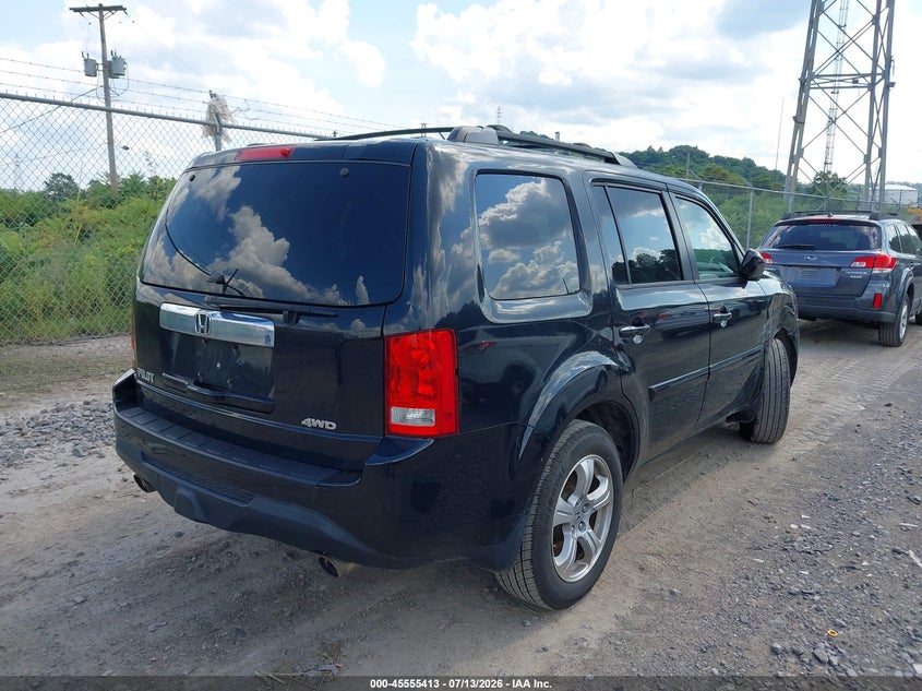 2012 HONDA PILOT auction photo 4