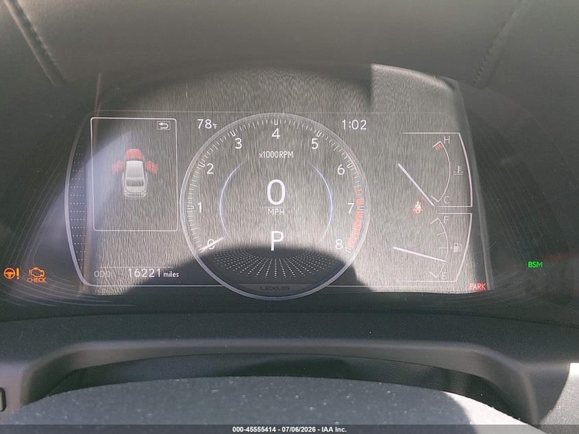2020 LEXUS ES 350 auction photo 7
