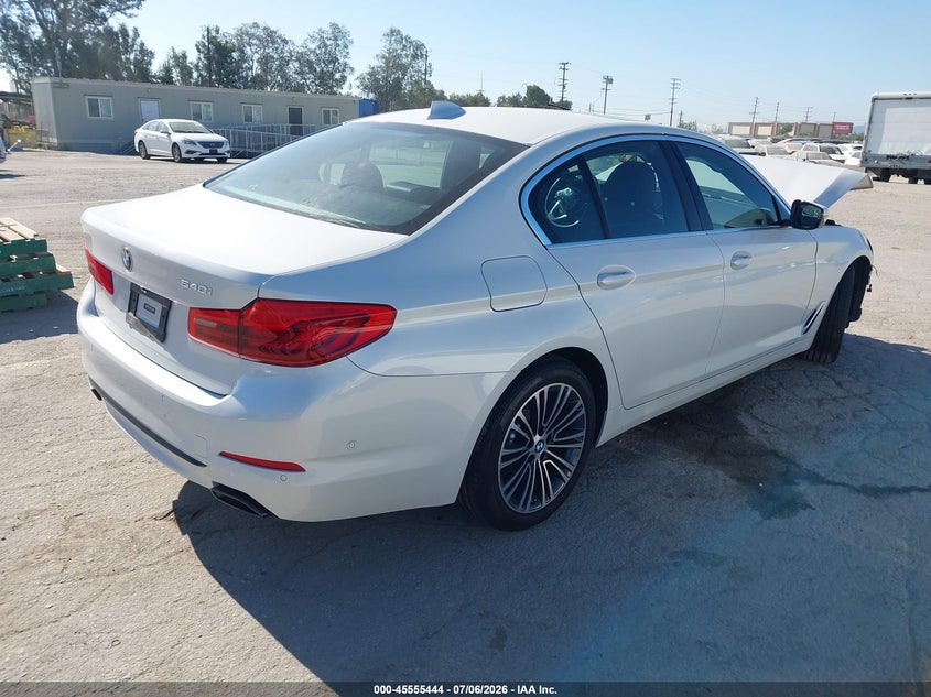 Vin: wbaje5c54kwe66623, lot: 46053755, bmw 540i 20194