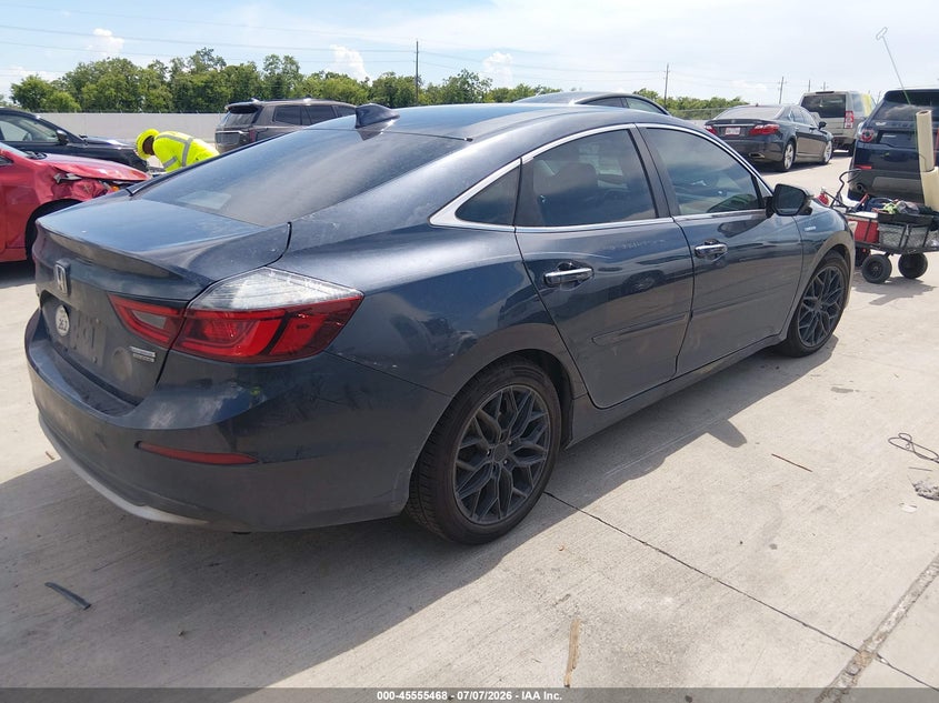 Vin: 19xze4f92ke006219, lot: 46053779, honda insight touring 20194