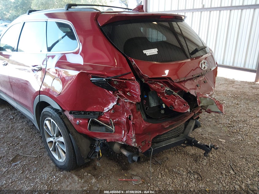 2018 HYUNDAI SANTA FE auction photo 6