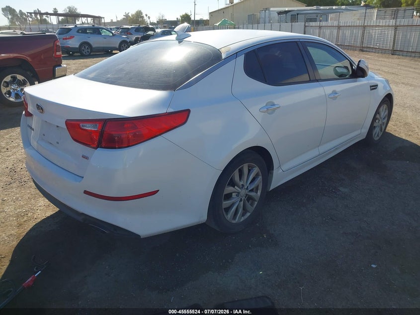Vin: 5xxgm4a71fg358155, lot: 46053835, kia optima lx 20154