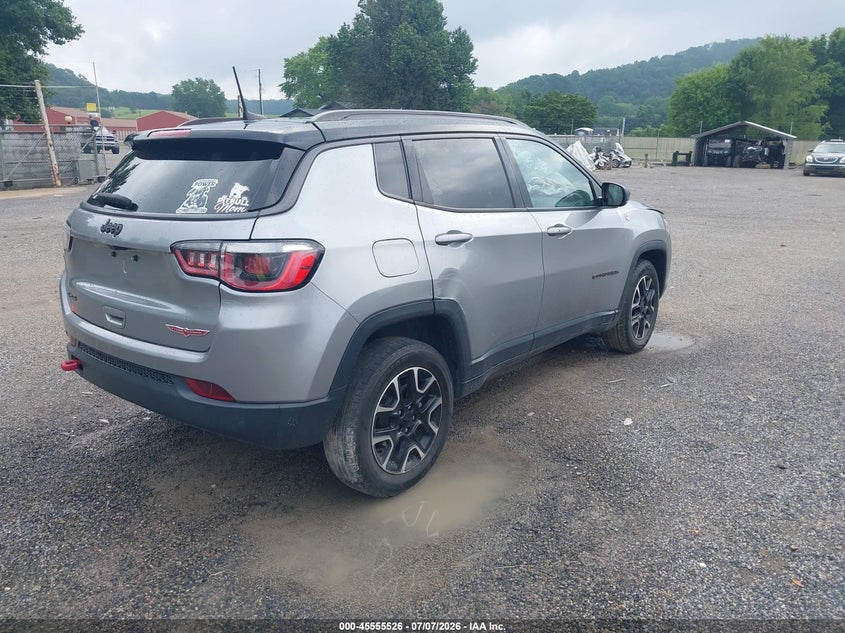 Vin: 3c4njddb2lt214758, lot: 46053837, jeep compass trailhawk 4x4 20204