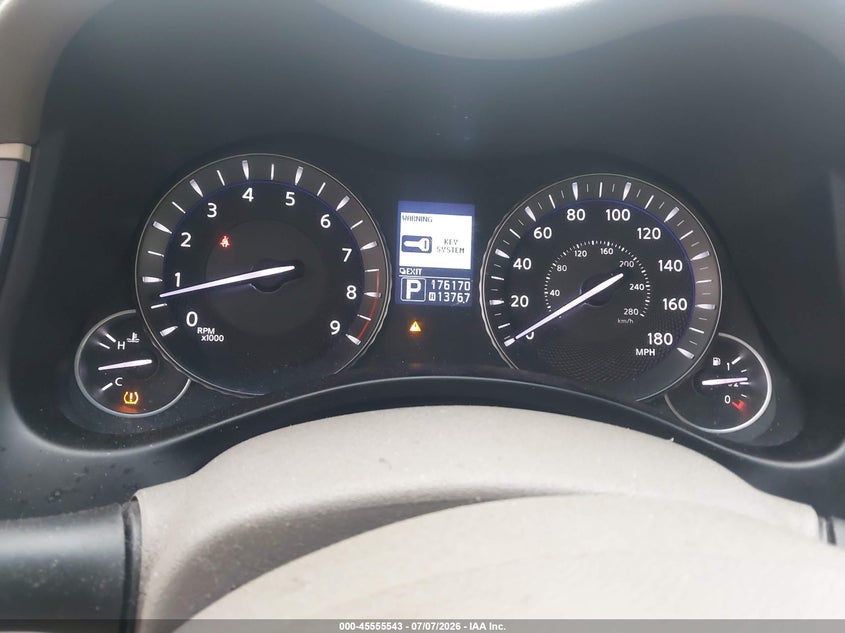 2012 Infiniti M37X VIN: JN1BY1AR3CM396154 Lot: 45555543