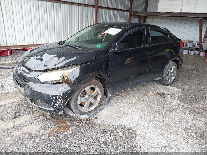 2018 Honda Hr-V Lx, Rollover, IAAI, VIN 3CZRU6H31JM731252 — photo 2