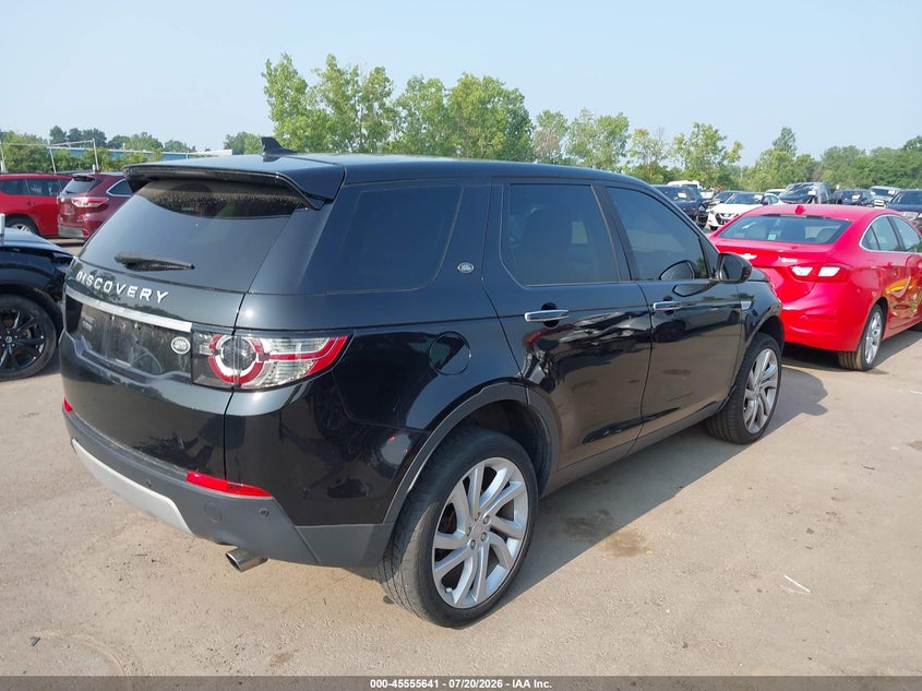 Vin: salct2bg0gh617588, lot: 46053952, land rover discovery sport hse lux 20164