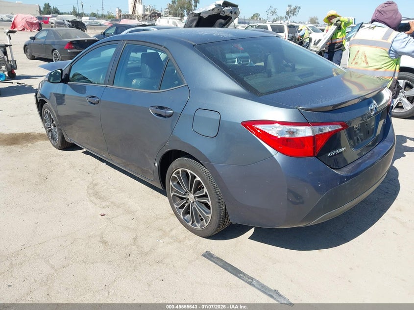 2015 TOYOTA COROLLA auction photo 3