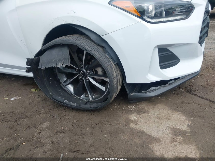 2019 Hyundai Veloster 2.0 Premium VIN: KMHTG6AF5KU009847 Lot: 45555678