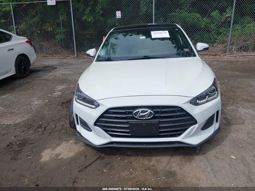 2019 Hyundai Veloster 2.0 Premium VIN: KMHTG6AF5KU009847 Lot: 45555678
