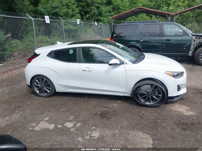 2019 Hyundai Veloster 2.0 Premium VIN: KMHTG6AF5KU009847 Lot: 45555678