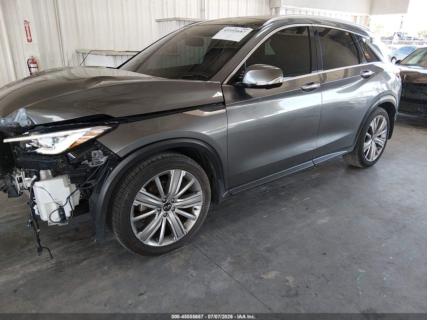 2021 INFINITI QX50 auction photo 2