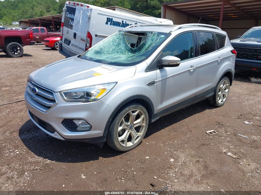 2019 Ford Escape, Front End, IAAI, VIN 1FMCU0J94KUC31800 — photo 2