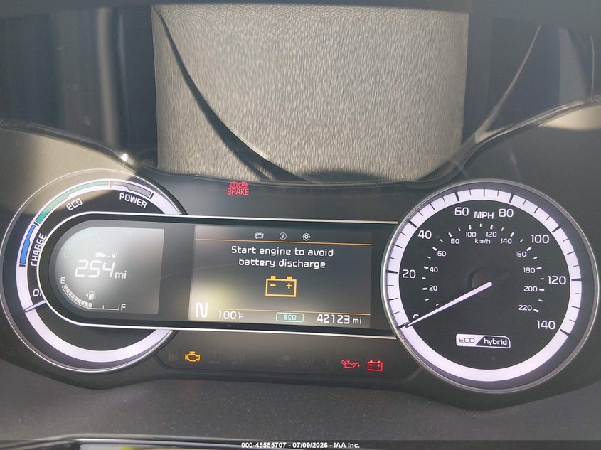 2022 Kia Niro Lx VIN: KNDCB3LCXN5539668 Lot: 45555707