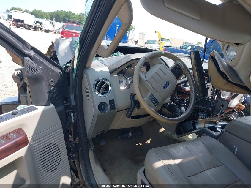 2008 Ford Super Duty F-350 Srw Lariat VIN: 1FTWW31R18EC91744 Lot: 45555739