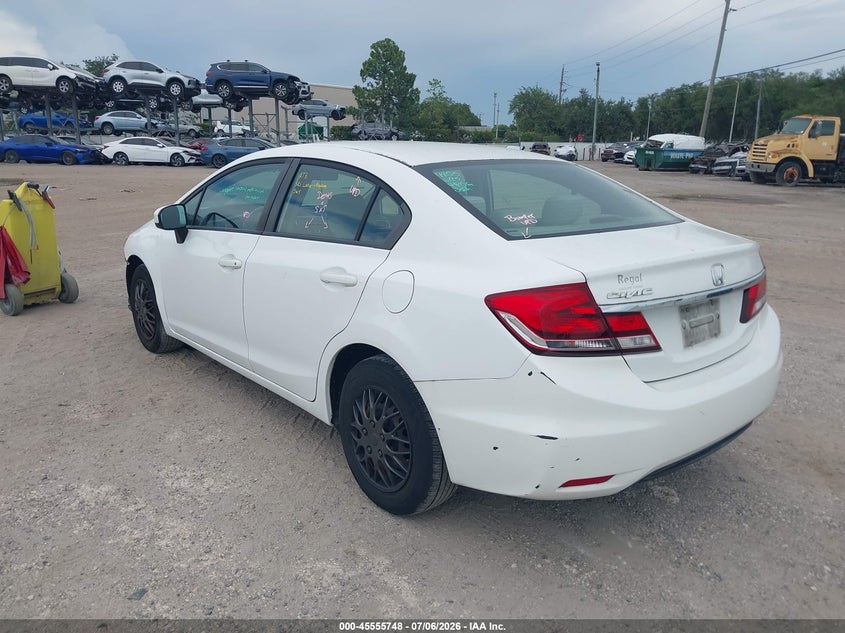 2014 HONDA CIVIC auction photo 3