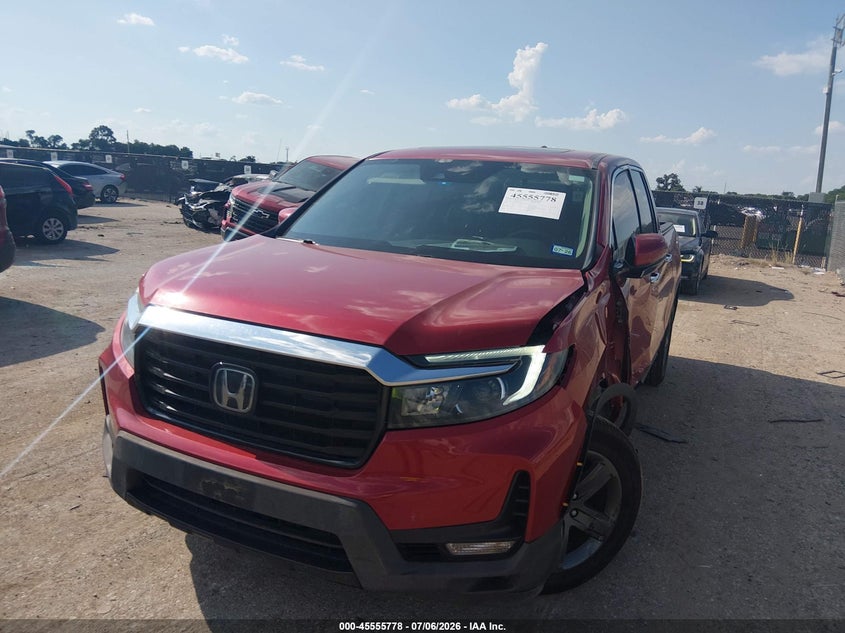 2023 Honda Ridgeline, Left Side, IAAI, VIN 5FPYK3F74PB019950 — photo 2