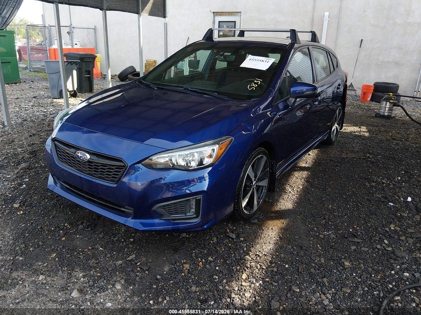 Vin: 4s3gtam60h3733654, lot: 46054142, subaru impreza 2.0i sport 20172